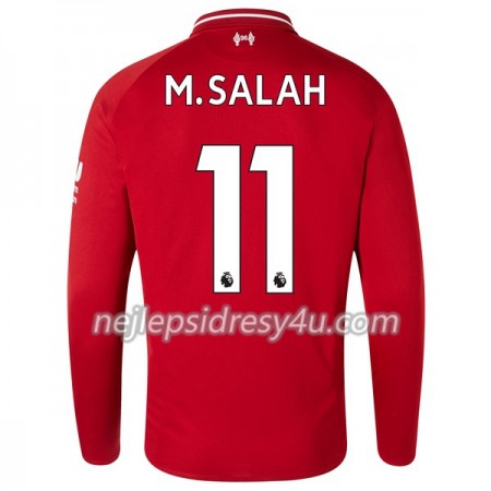 Fotbalový Dres Liverpool M.Salah 11 Domácí 2018/19 Dlouhý Rukáv